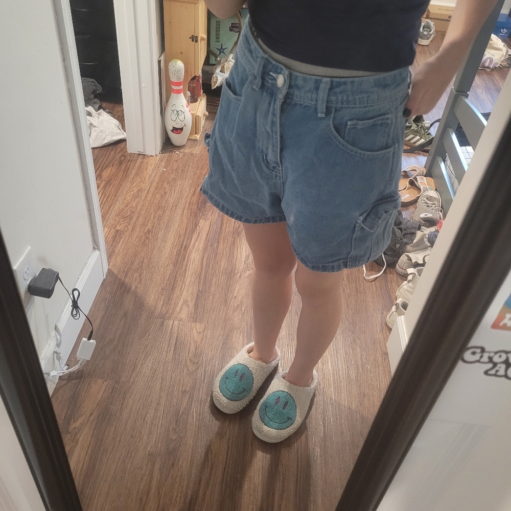 small denim shorts